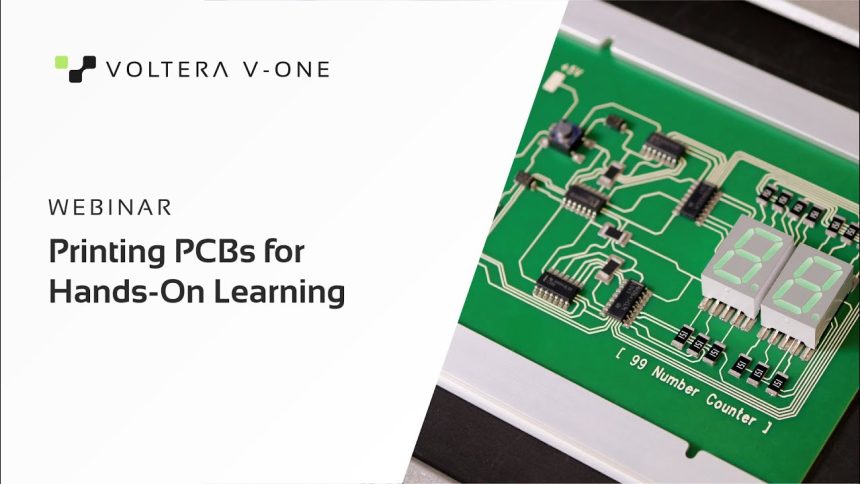 Miniatura webinaru: drukowanie płytek PCB w praktycznej nauce elektroniki